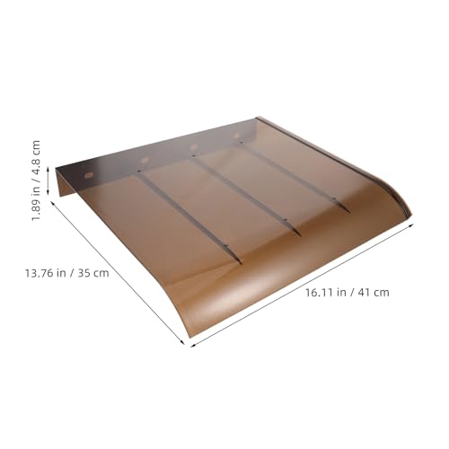 Design élégant et compact pour protéger vos colis de la pluie