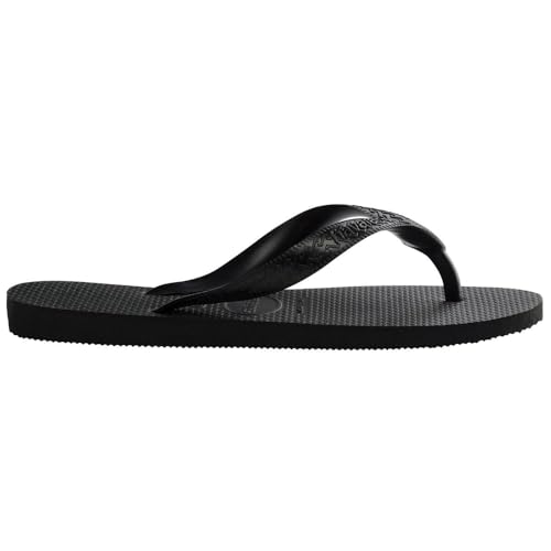 Havaianas Men's Color Flip Flops - Spring & Summer Style Sandals, Black, 133