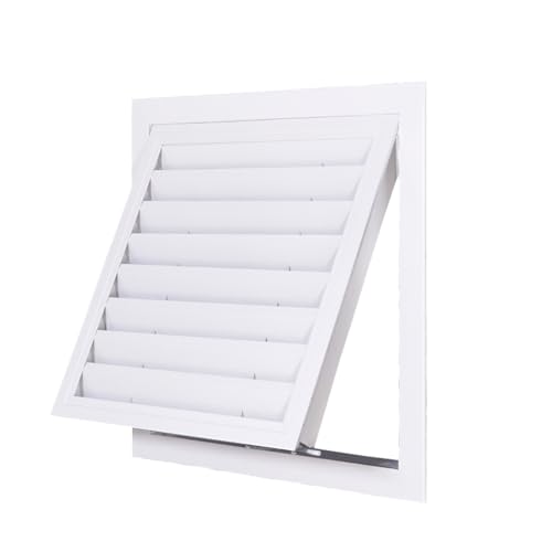 Rejillas de ventilación para bisagras de puerta, cubierta de ventilación cuadrada de aluminio, resistente a la corrosión, rejillas de pared empotradas para una ventilación eficiente