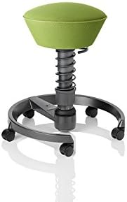 Aeris Swopper Air Lime Green SWOPAIR32R Medium Swivel Stool with Rollers / Spring 60-120 kg