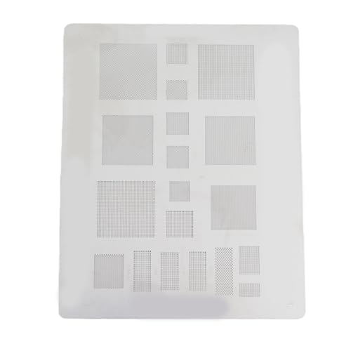 Ampie Applicazioni: lo stencil per reballing BGA è versatile e adatto per i comuni circuiti integrati utilizzati oggi nei telefoni cellulari, in grado di soddisfare le varie esigenze.