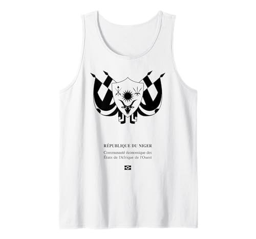 Africa République du Niger passport passeport Camiseta sin Mangas