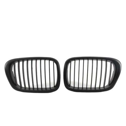 Calandres capot avant noir mat pour BMW E39 525 528 530 535 M5 97-03