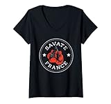 Photo Gallery donna great savate france - guantoni da boxe, design kick mma maglietta con collo a v Photo Gallery donna great savate france - guantoni da boxe, design kick mma maglietta con collo a v