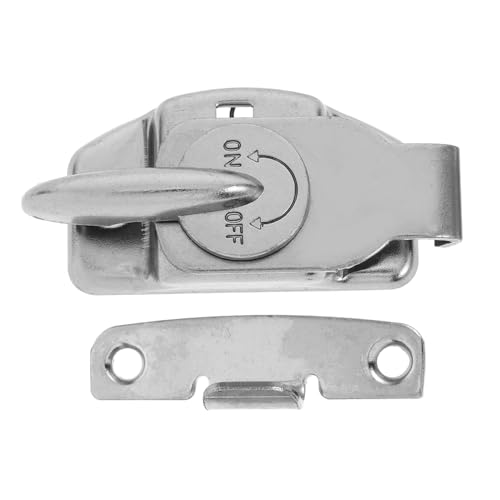 DOITOOL Iron Table Leaf Latch Hardware Connectors for Dining Tables Buckles with Screws Effortless Installation Secure Locking Mechanism Modern Design for Easy Use and Reliability