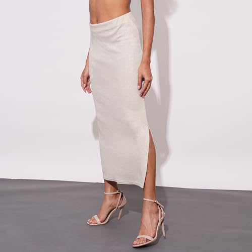 Image of Globus Women Skirt (GS571954 Ivory Sheen 28)