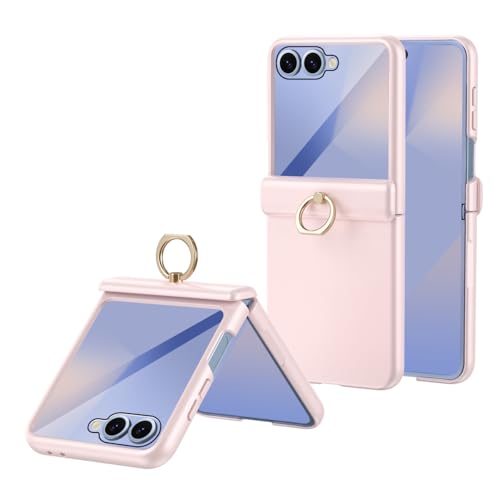Coque Galaxy Z Flip 7 protection charnière rose pour le quotidien
