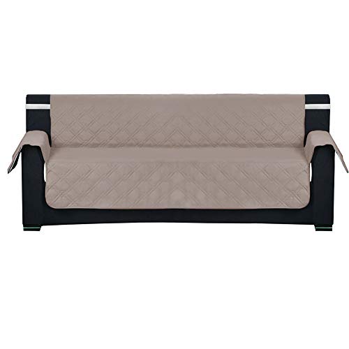 Yeios Water Resistant Dog Couch Cover Quilted Sofa Slipcover Pet Couch Cover for Pets and Kids Furniture Protector with Back Nonslip Paws Machine Washable