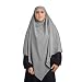 Zldhxyf Gonna Donna Estivo Lungo da Donna Ventilatore Islam Abbigliamento Cappello Pile visibilità