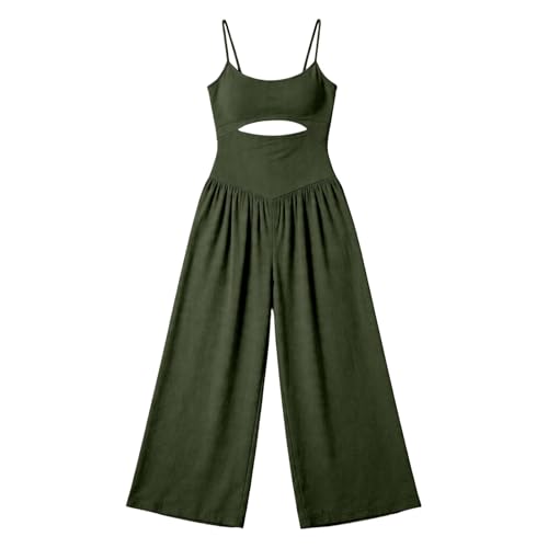 Combinaison-pantalon fluide été style élégant décontracté - 4