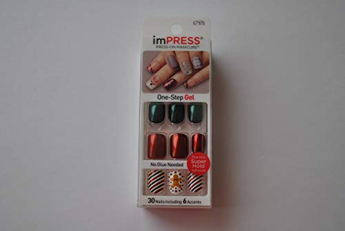 Kiss Impress Press-on Manicure One-Step Gel Nails - My Closure