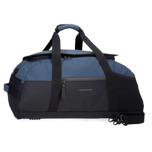 Pepe Jeans Sail up Bolso de Viaje Azul 56x32x25.5 cms Poliéster y PU 45,7L by Joumma Bags