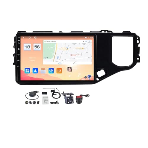 Generico Autoradio Android 12 da 9'' per Chery Tiggo 4X 5X (2019-2020) - Ricevitore 2 DIN da Incasso con CarPlay, Android Auto, Radio FM/AM, Controllo vocale, Sistema di Navigazione