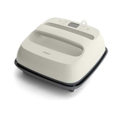 Cricut EasyPress 2 (SE) – 9 in x 9 in Heat Press - Heat Transfer Machine for T-Shirts, Tote Bags, Baby Clothes, Decor, & More - Easy to Use - Taupe