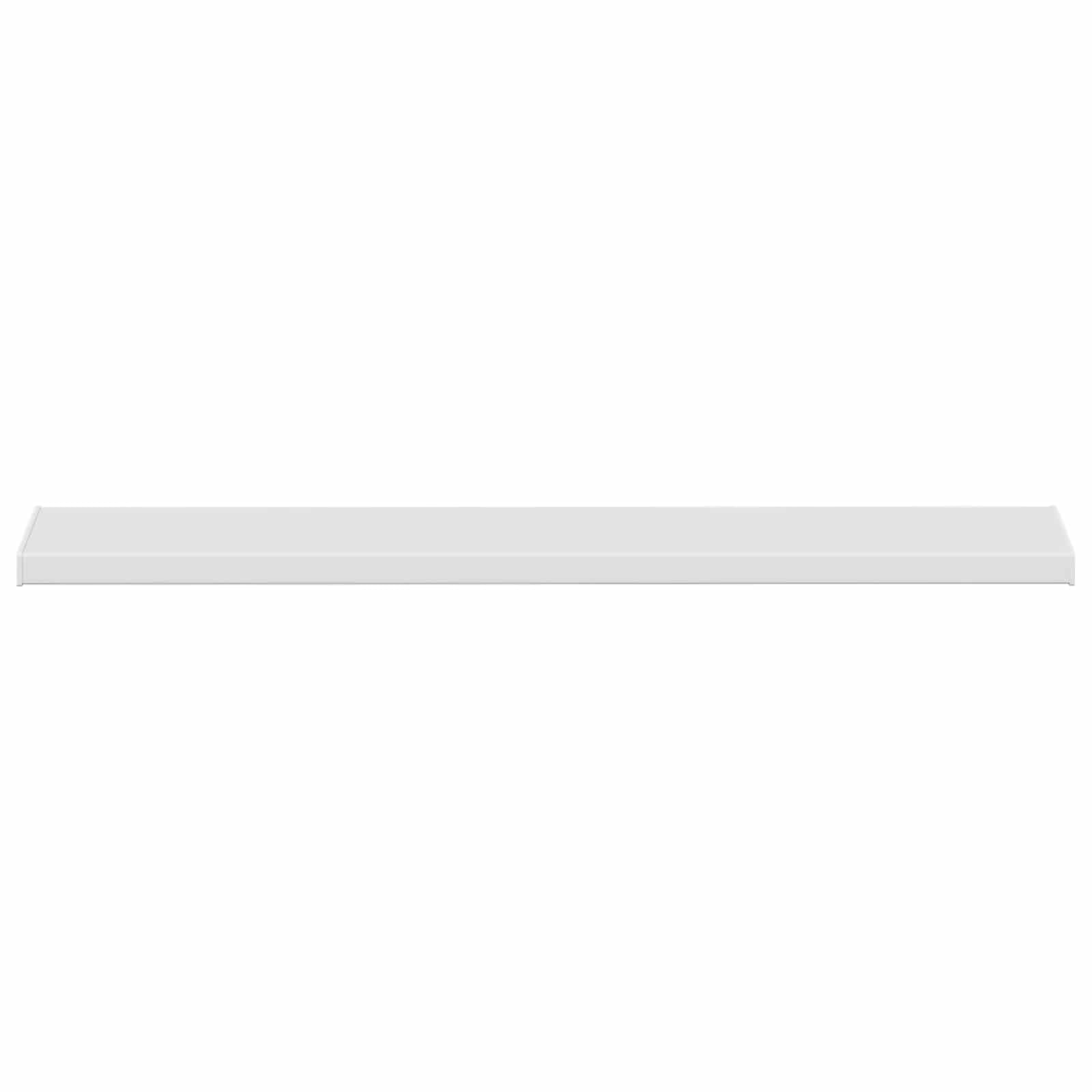 davanzale per finestra in PVC bianco, 120 x 20 x 4,5 cm, con tappi, impermeabile e facile da pulire, per interni ed esterni, facile da montare con colla, elegante decorazione per finestre per