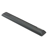 Fellowes Gel Wrist Rest with Microban Product Protection, Graphite (9175301)