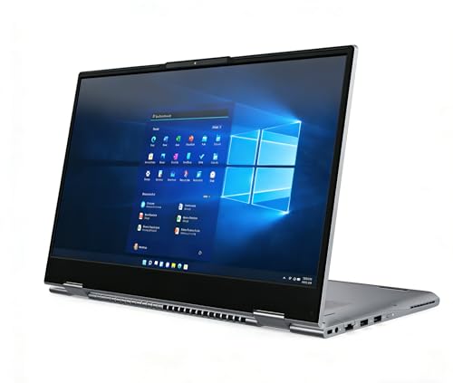 Image of 15.6 inch 2-in-1 Touchscreen Laptop Computer, AMD A9 Processor up to 3.2GHz, 8GB RAM 256GB SSD, Convertible