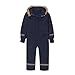 Thicken Winter Kids Girls Boys Snowsuit Fashion Warm Outdoor One Piece Snow Suit Hood Jumpsuits Waterproof Jackets