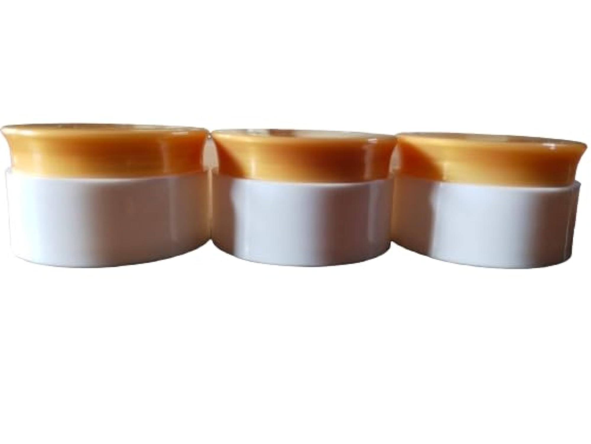 Double Wall Empty Cream Container 25gm, Thick Plastic Jar