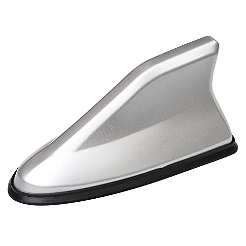 Antena de aleta de tiburón blanca para radio de coche Renault Megane y Clio con señal FM
