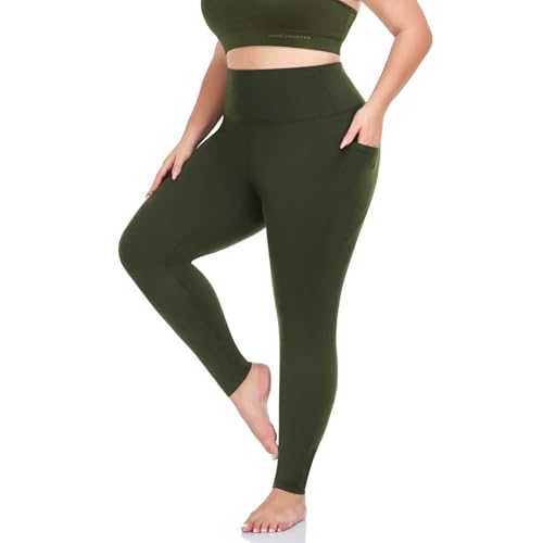 Image of MOREFEEL 3 Pack 8 inch High Waisted Biker Shorts for Women, Casual Summer Knee Length Tummy Control Running Athletic Yoga Shorts