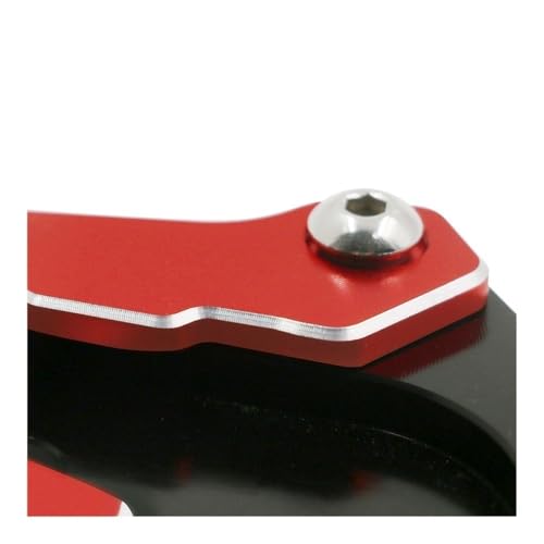 Plaque de support béquille Ducati aluminium CNC haute précision - 6