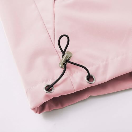 Chaqueta impermeable mujer cortavientos ligera y abrigo transpirable 5