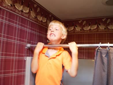 Paw International Shower Wall Defender Shower Curtain Rod Support Holder Retainer | Heat Resistant | Waterproof | No Drilling | Crystal Clear | 2 Pack (Rh & Lh) | Max Load 60 Lbs - Max 3-1/2" Rod #TOP3