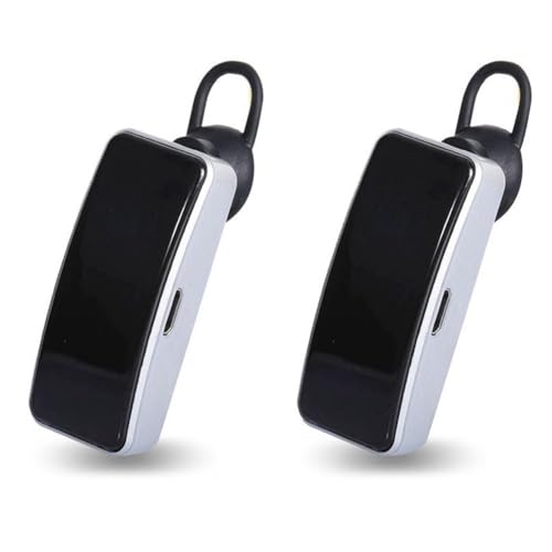 Auriculares Bluetooth Walkie Talkie Inalámbrico con Audio Claro y Soporte de Oreja Portátil