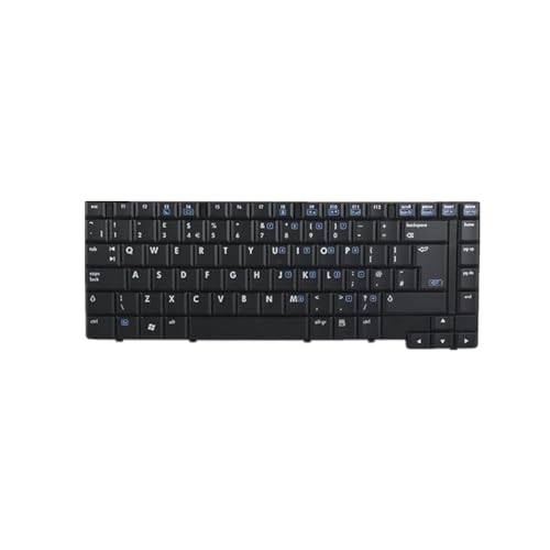 Teclado HP Compaq CQ 8510w de alta sensibilidad mecánica negro idioma inglés UK