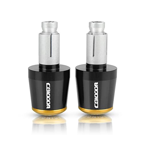 Embouts de guidon or et poignées moto 22mm pour CB 1000R Sport Cafe 18-20