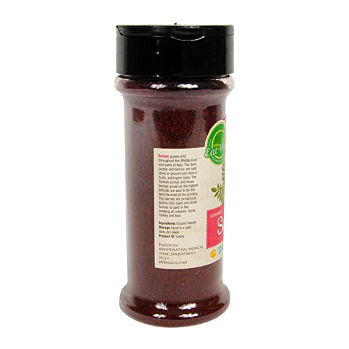 Eat Well Premium Foods 98-L6OP-ZJ07 Eat Well Sumac Spice Powder 4 Oz Shaker Bottle thumb #6