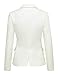 LookbookStore Womens Notched Lapel Pockets Button Work Office Blazer Jacket Suit