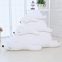 Amazon.co.jp: シロクマ 抱き枕 プレミアム ねむねむ くま とろける