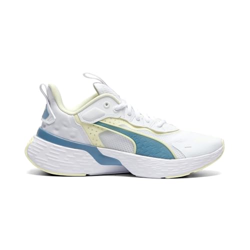 PUMA Womens Softride Sway Running Sneakers Shoes - White