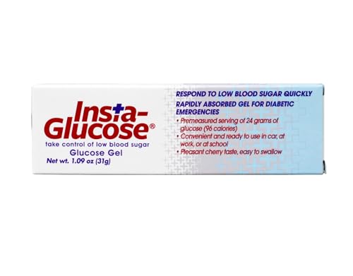 image for Insta-Glucose Gel, Convenient Fast Acting Glucose for Blood Sugar Supp