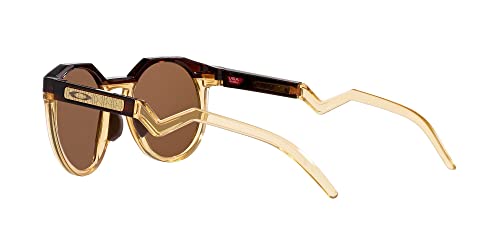 Image of Oakley Sunglasses for Men - OO9242 HSTN Low-Bridge, Round Sunglasses PRIZM Lenses