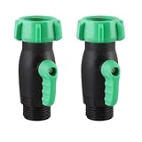 Auslaufsicherer, ergonomischer Gartenschlauch-Absperrventile, erosionsgeschützter...