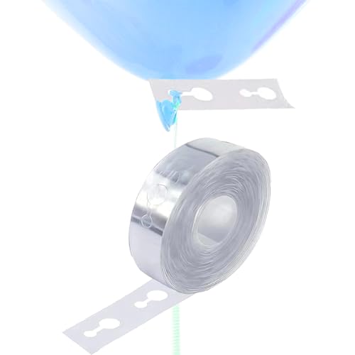 Miniatura 5 de Guirnalda De Globos, 2 Rollos 10m Cintas Para Arco De Globos, Cinta De Tira Decorativa, Fiesta Tiras De Decoración De Globo, Para Boda, Suministros De Decoración Para Fiestas, Se Puede Reutilizar