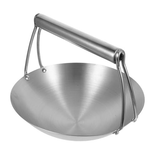 Wok de acero inoxidable con barra para colgar miniatura 1