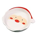 Assiette plate en céramique : un excellent choix pour une pendaison de crémaillère, noël, le nouvel an, les fêtes, etc. montrez votre goût ! assiettes plates à motifs de dessins animés