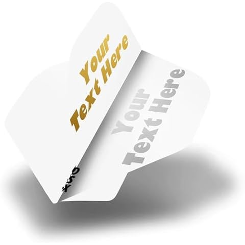 DESIGNA DARTS Personalised 100 Micron Flights Cover
