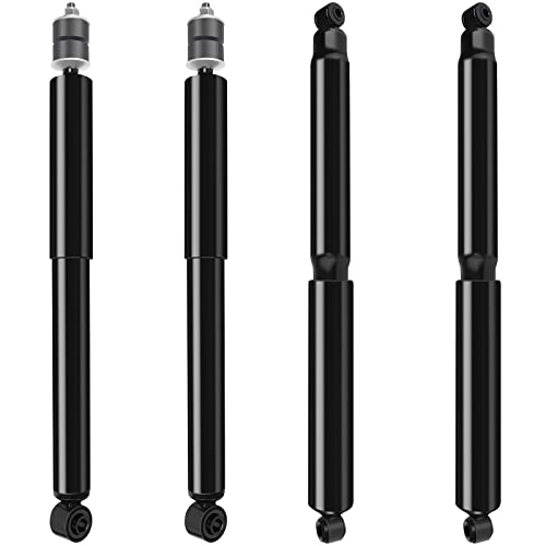 (4WD) Shocks, SCITOO Front Rear Gas Struts Shock Absorber Fit for 2005 2006 2007 2008 2009 2010 2011 2012 2013 2014 for Ford for F-250 Super Duty/for F-350 Super Duty 54347 34525 34526 Set of 4