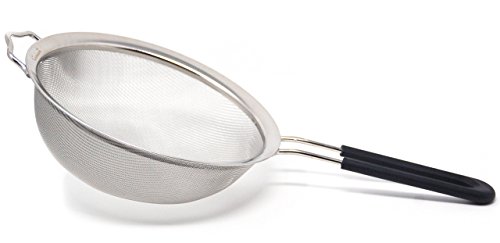 Cucinare Food Strainer- Premium Stainless Steel Fine Mesh Strainer- 8 inch size