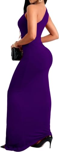 Image of SxClub Formal Dress for Women Cocktail Sexy Bodycon Sleeveless Evening Party Floor Length Long Prom Dresses