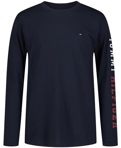Tommy Hilfiger Boys' Long Sleeve Crew Neck T-Shirt