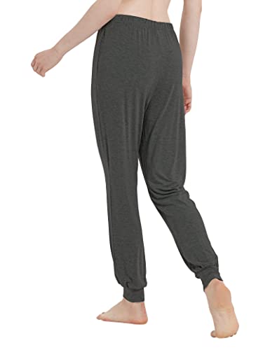 Image of GYS Women's Pajama Pants - Viscose Made from Bamboo, Joggers Pants with Pockets Comfy Lounge Sleep Pants Pj Bottoms