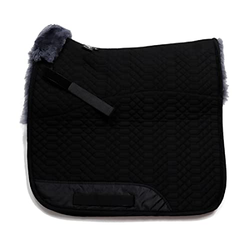 Engel Reitsport | SCHABRA1-VSS-SCH-ANT | Schabracke | Steppstoff | Lammfell