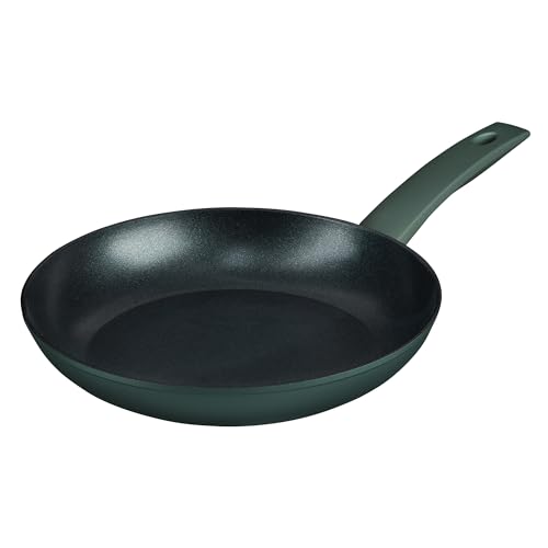 Prestige Earth Friendly 28cm Non-Stick Induction Frying Pan – Plant-Based Coating, Toxic Free, Made in Italy, Green