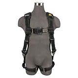 Safewaze 020-1292 Arc Flash Full Body Harness: DE 1D, DE MB Chest/Legs (M)